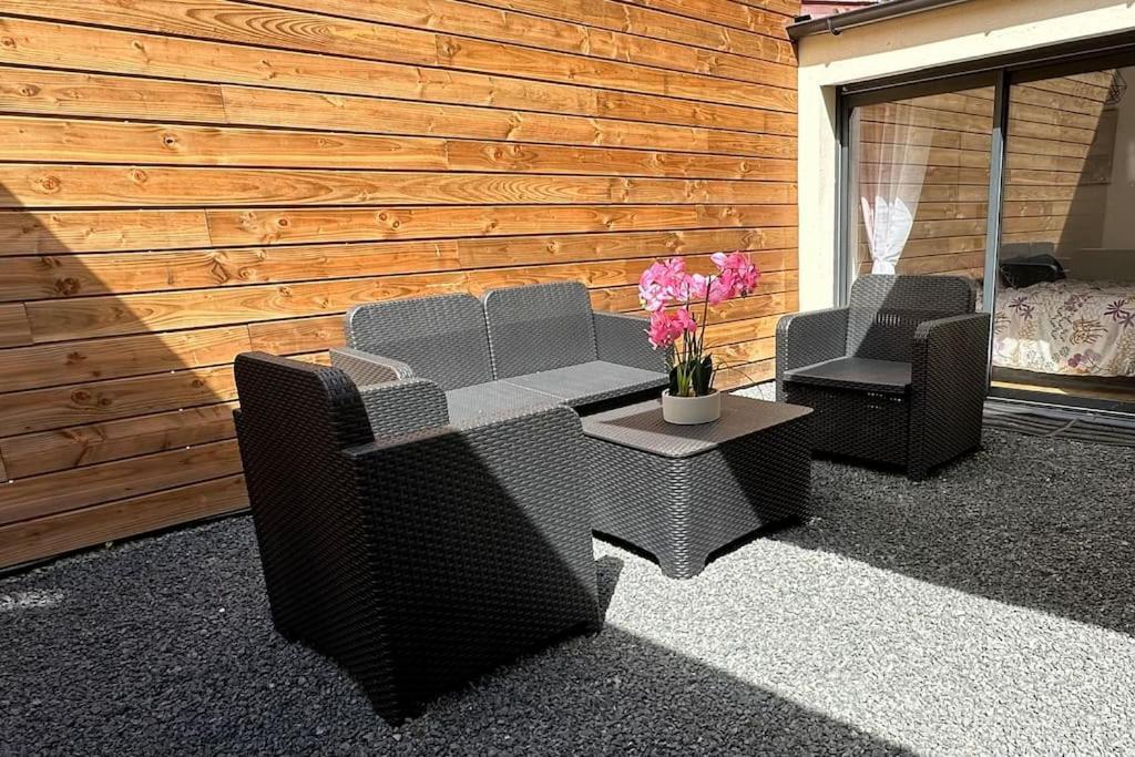 Le Briand Appartement 4Etoiles Nancy Thermal Cosy Avec Terrasse Wifi Exterior foto